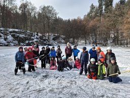 Eislaufen am Kreuzberglteich